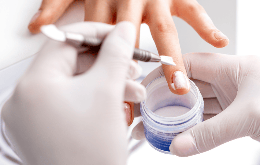Dipping Powder (SNS), nail improvements, dipping powder manicure, dipping powder nails, professional nail experience.
